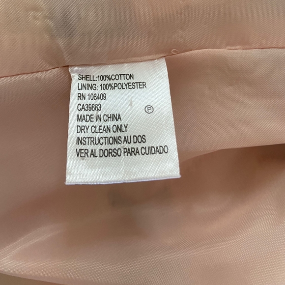 Tahari Round Neck Multi Color Jacket - Picture 5 of 7